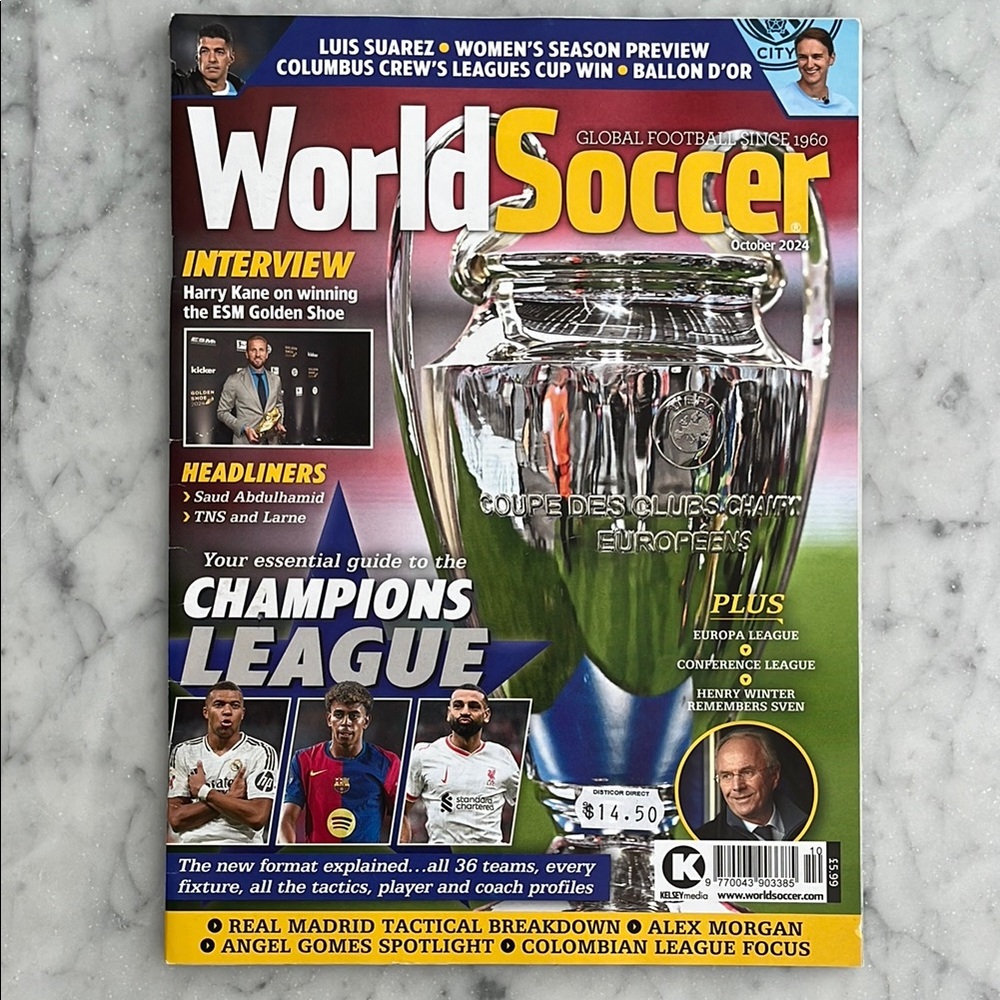 World Soccer Magazine October 2024